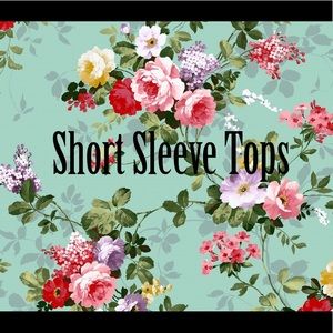 Short sleeve tops